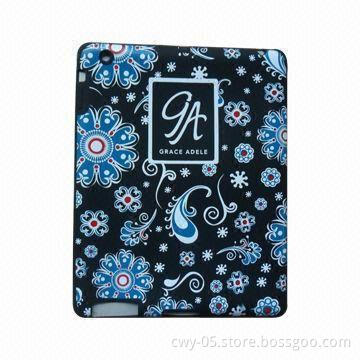Silicone Case for iPad, Use Water Stick Art